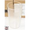 Image 2 : 276 NEW CAMBRO CLEA POLYCARB 9.5 OZ TUMBERS