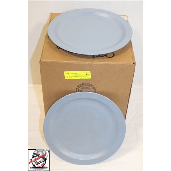 47 NEW CAMBRO SLATE BLUE 9" PLATES