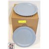 Image 1 : 47 NEW CAMBRO SLATE BLUE 9" PLATES