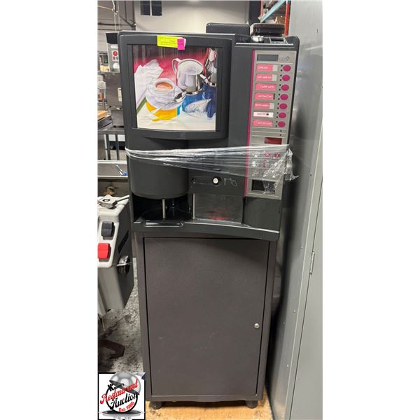SAECO HOT BEVERAGE DISPENSING MACHINE W/ KEYS