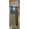 Image 2 : 24" X 21" X 85" METAL CABINET * MISSING KEY *