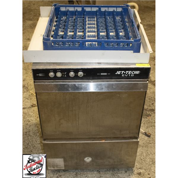 JET TECH HIGH TEMP UNDERCOUNTER DISHWASHER