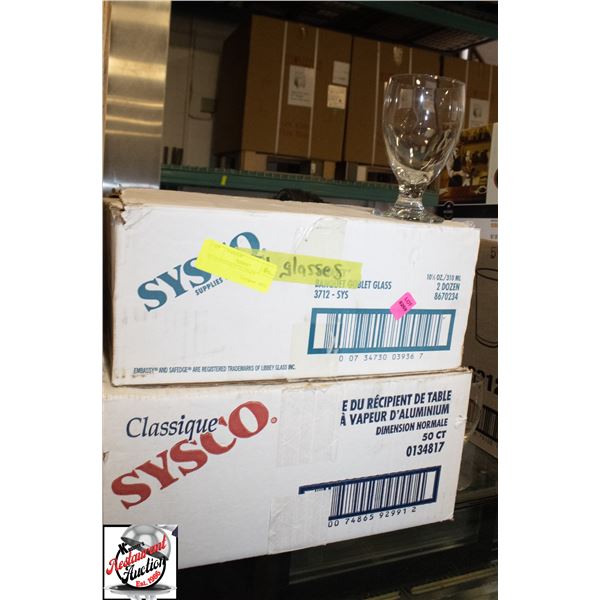 51 10 0Z GOBLET GLASSES