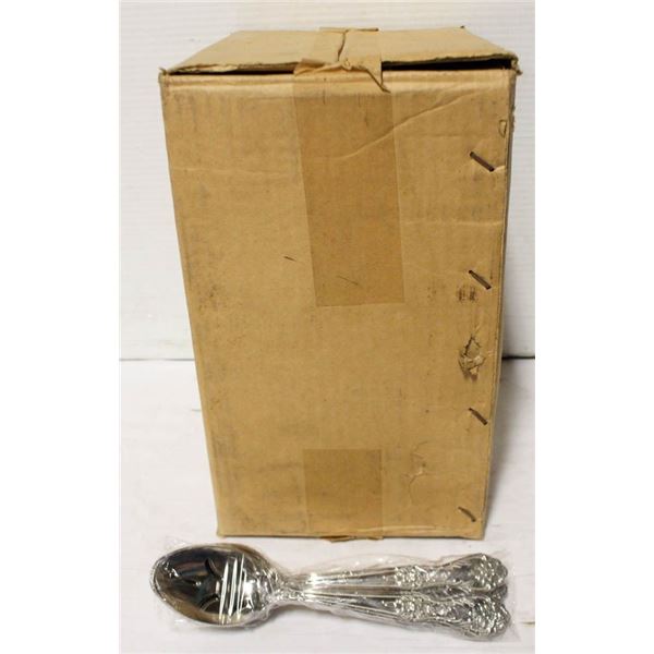 1 CASE OF 240PC MICHELLE PIERCED SERVING SPOONS
