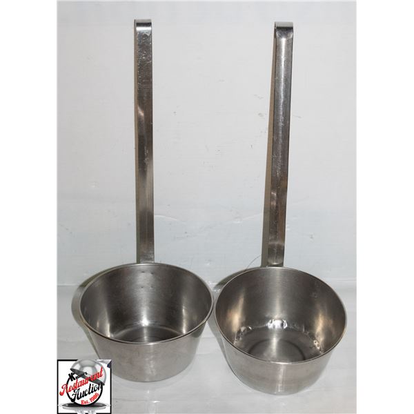 2 LARGE LADDLES