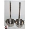 2 LARGE LADDLES