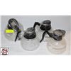 4 COFFE POTS