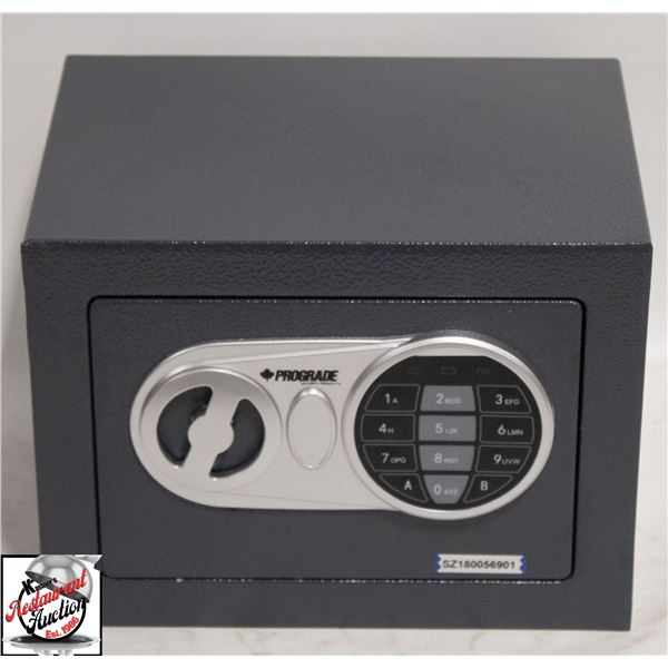 9" X 6 7/8" X 8" PROGRADE ELECTRIC HOME SAFE
