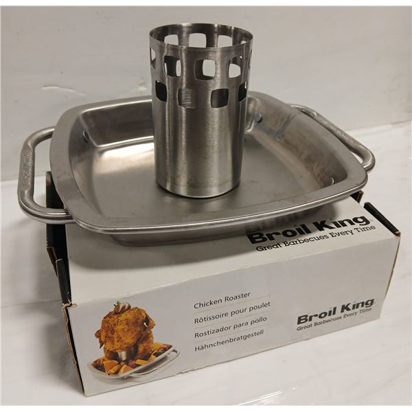 STAINLESS STEEL VERTICAL CHICKEN ROASTER BROILKING