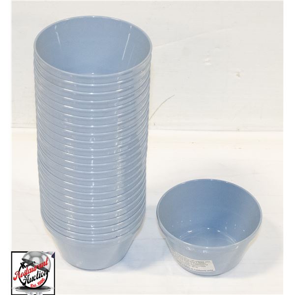 25 NEW CAMBRO SMALL PLASTIC BOWLS