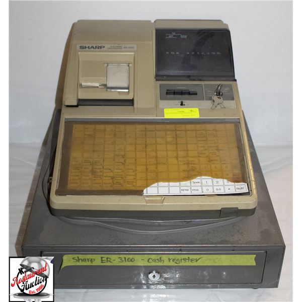 ER-3100 SHARP CASH REGISTER