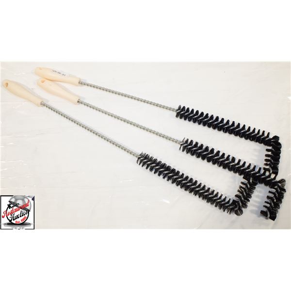 3 NEW 90° ANGLE CLEANING BRUSHES