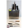 Image 1 : KNIFE RACK 10 KNIVES AND 2 SHARPENERS