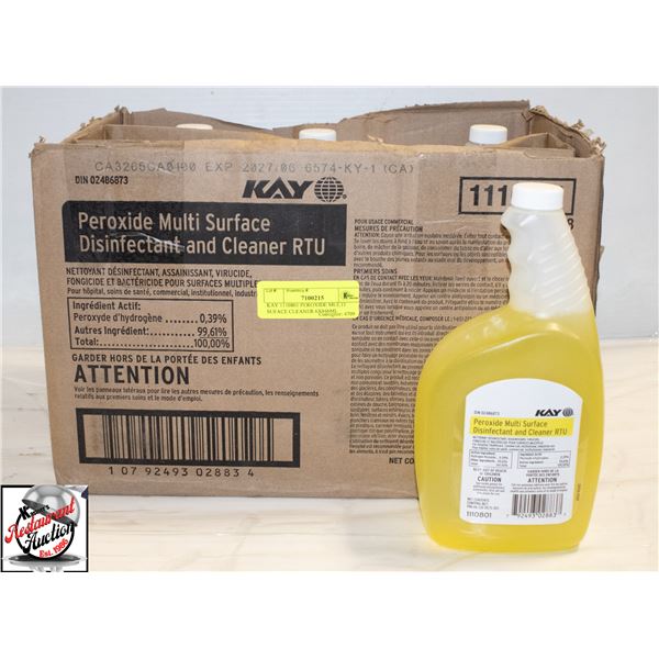 KAY 1110801 PEROXIDE MULTI SUFACE CLEANER 6X946ML