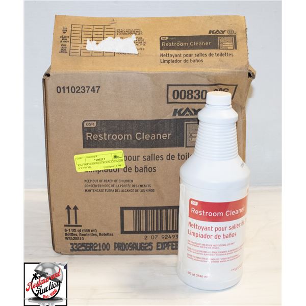 KAY 00830-036 RESTROOM CLEANER 6 X 946 ML