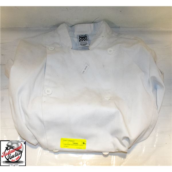 UNKNOWN SIZE WHITE CHEFS JACKET