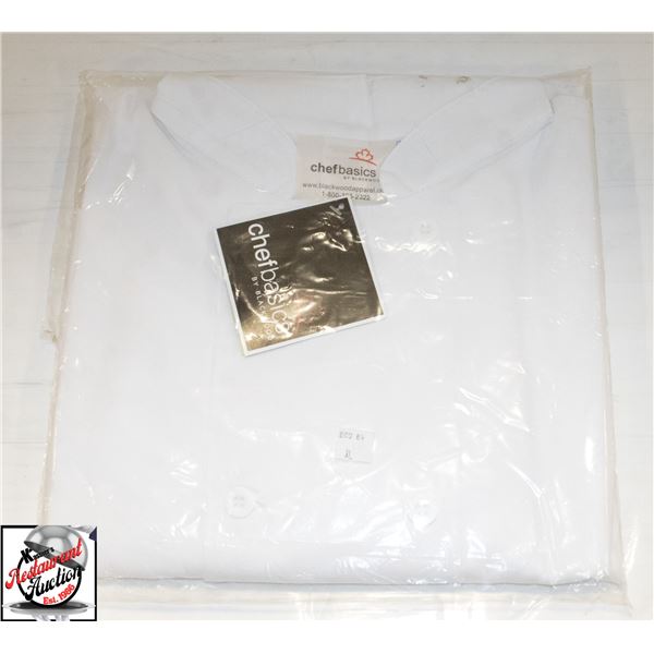 NEW XTRA LARGE WHITE CHEFS JACKET