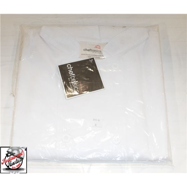 NEW XTRA LARGE WHITE CHEFS JACKET