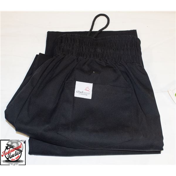 NEW LARGE BLACK INDUSTRIAL PANTS