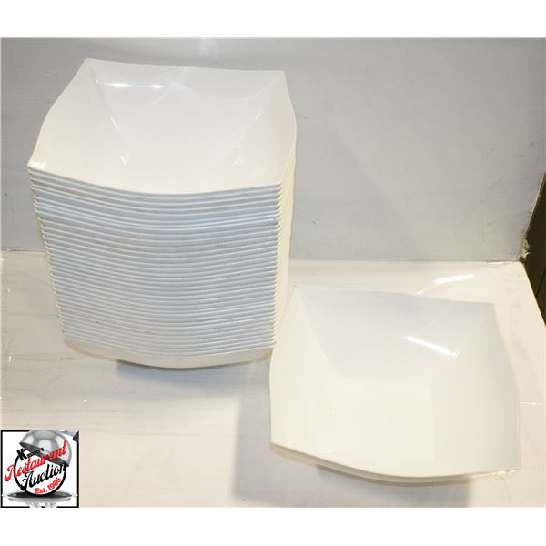 34 STACKABLE LARGE 12" X 12" SERVING BOWLS