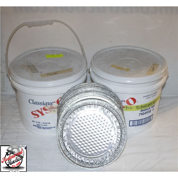 150 9" FOIL PIE PLATES