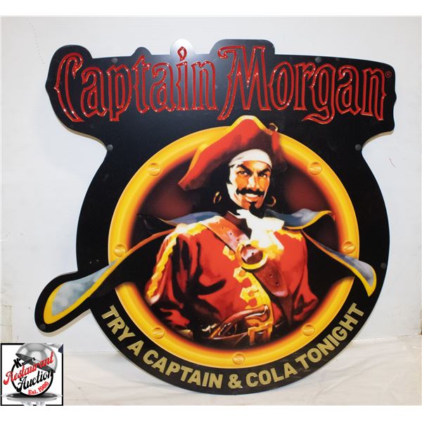 27" X 26" CAPTIAN MORGAN WALL DECORE