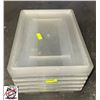 Image 1 : 5 26" X 18" TUBS W/ LIDS