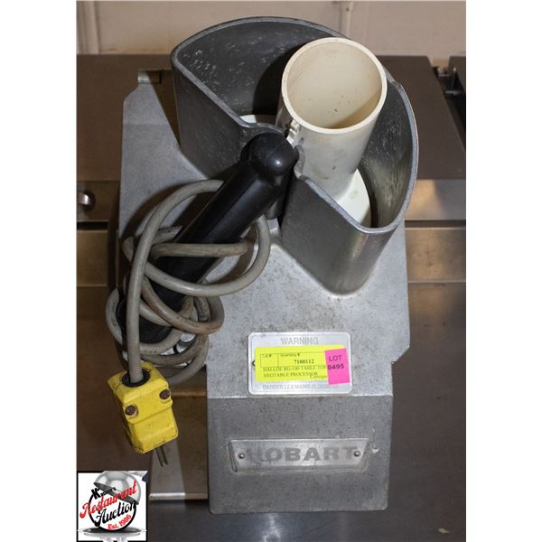 *SOLD AS IS* ALLDE RG-100 TABLE TOP VEGTABLE