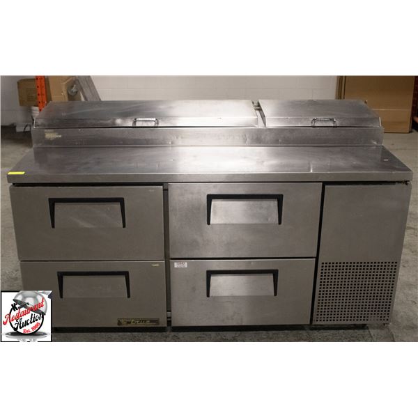 TRUE 67" 4 DRAW PIZZA PREP TABLE