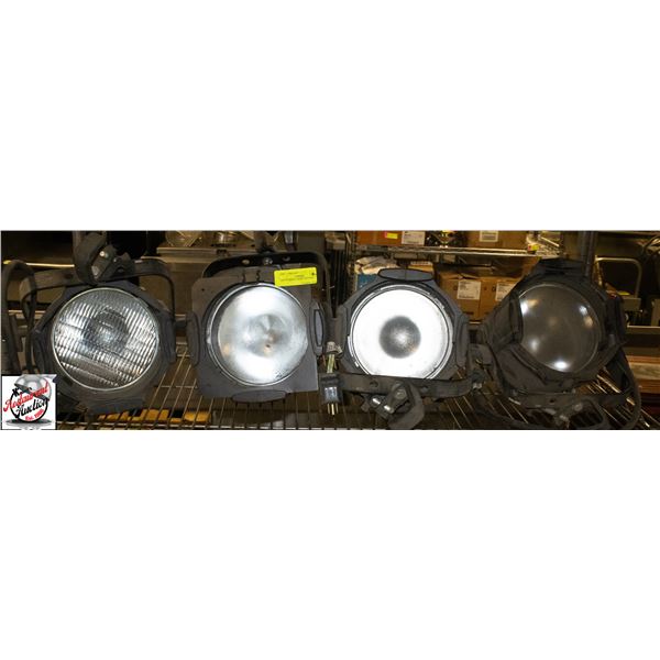 4 ETC PARNEL LIGHT FIXTURES