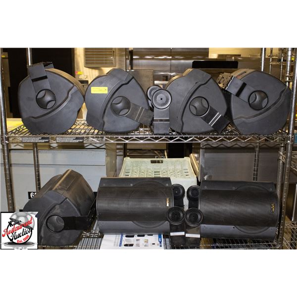 7 OMAGE OUTDOOR SPEAKERS