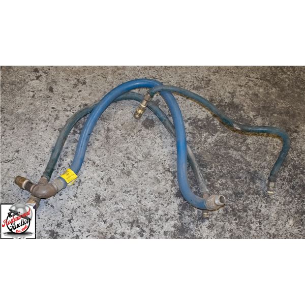 3 ASSORTED USED GAS LINES
