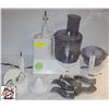 UNCLAIMED:BRAUN FOOD PROCESSER W/ MULTIPLE