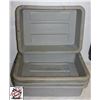 UNCLAIMED:4 20" X 15" X 15" RUBBERMAID BUS BINS