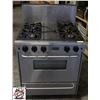 UNCLAIMED:5 STAR 4 BURNER GAS RANGE W/ OVEN
