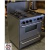 Image 2 : UNCLAIMED:5 STAR 4 BURNER GAS RANGE W/ OVEN