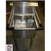 Image 1 : NEW CHEFSMATE 18" X 18" SINGLE WELL SINK
