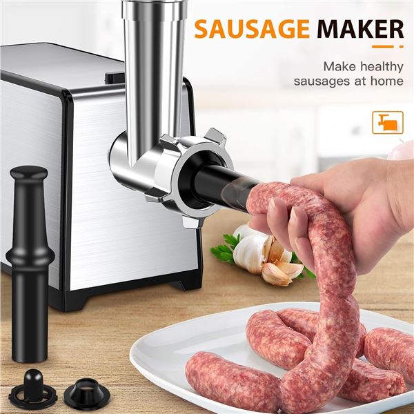 OPEN BOX 2500W ELECTRIC MEAT GRINDER
