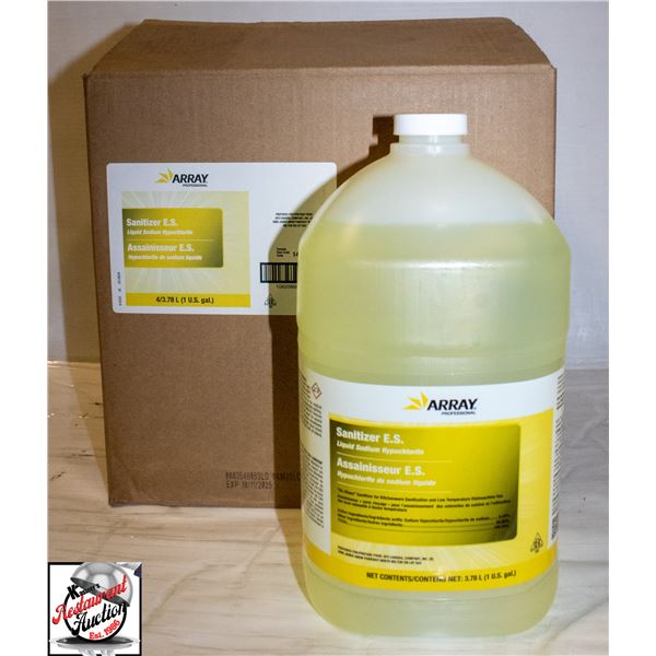 CASE OF ARRAY LIQUID SODIUM HYPOCHLORITE SANATIZER