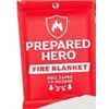 Image 1 : NEW PREPARED HERO FIRE BLANKET