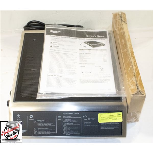 NEW VOLLRATH MEDIUM POWER COUNTER TOP INDUCTION