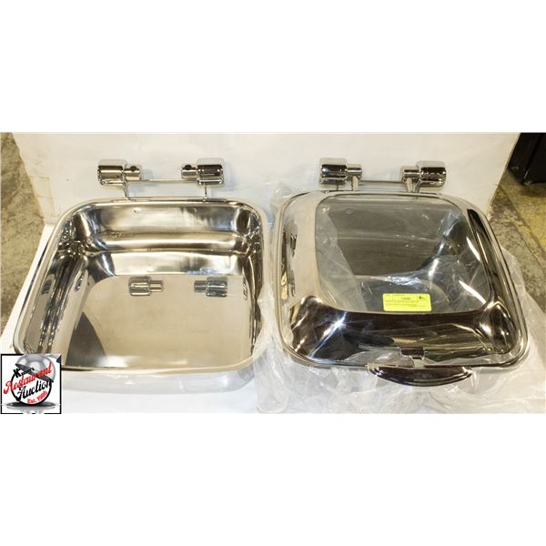 NEW VOLLRATH SQUARE S/S INDUCTION CHAFING DISH