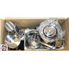 Image 1 : BOX OF ASSORTED S/S KITCHENWARE