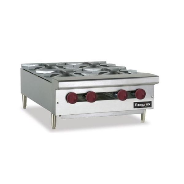 THERMATEK 24" 4 BURNER COUNTERTOP GAS HOT PLATE