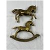 Image 4 : Brass Horse Figures