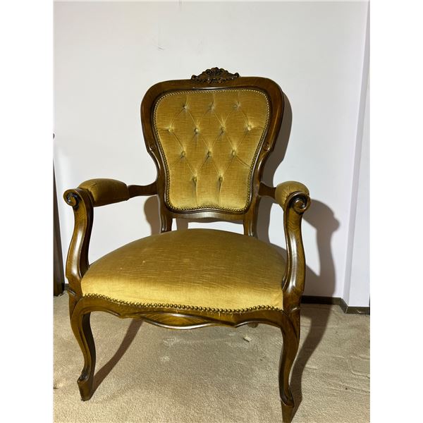 Victorian Style Upholstered Armchair