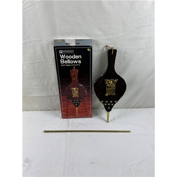 Wooden Bellows & Long Lighter