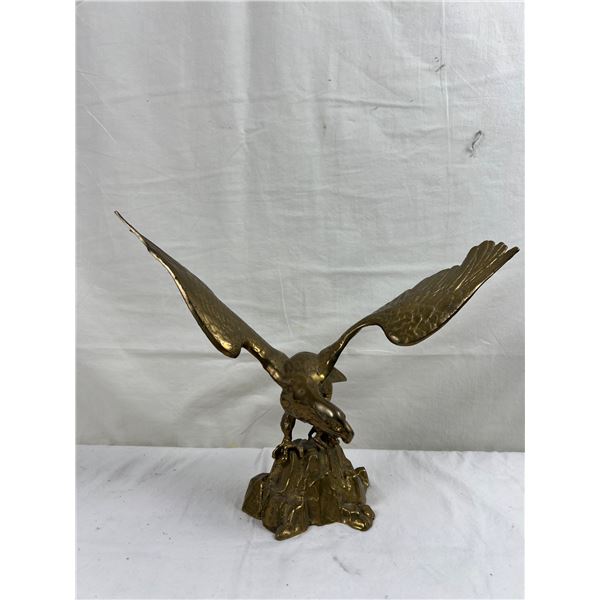 Brass Eagle Sculpture