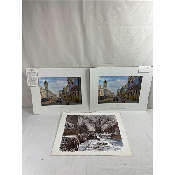 Canadian Watercolour Prints