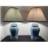 Image 1 : Blue-Hued Table Lamps